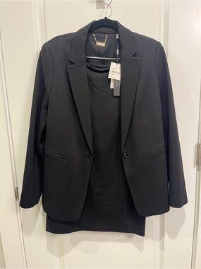 NWT Tahari Black Skirt Suit Size 6